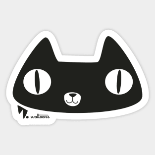 Kute Kitty Kat Sticker